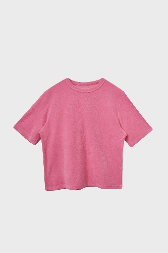 TERRY TEE_PINK
