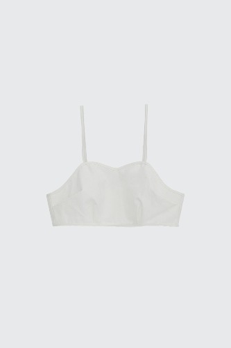 BUSTIER TOP_WHITE