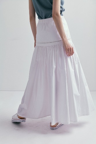 EMBROIDERY SKIRTS_WHITE