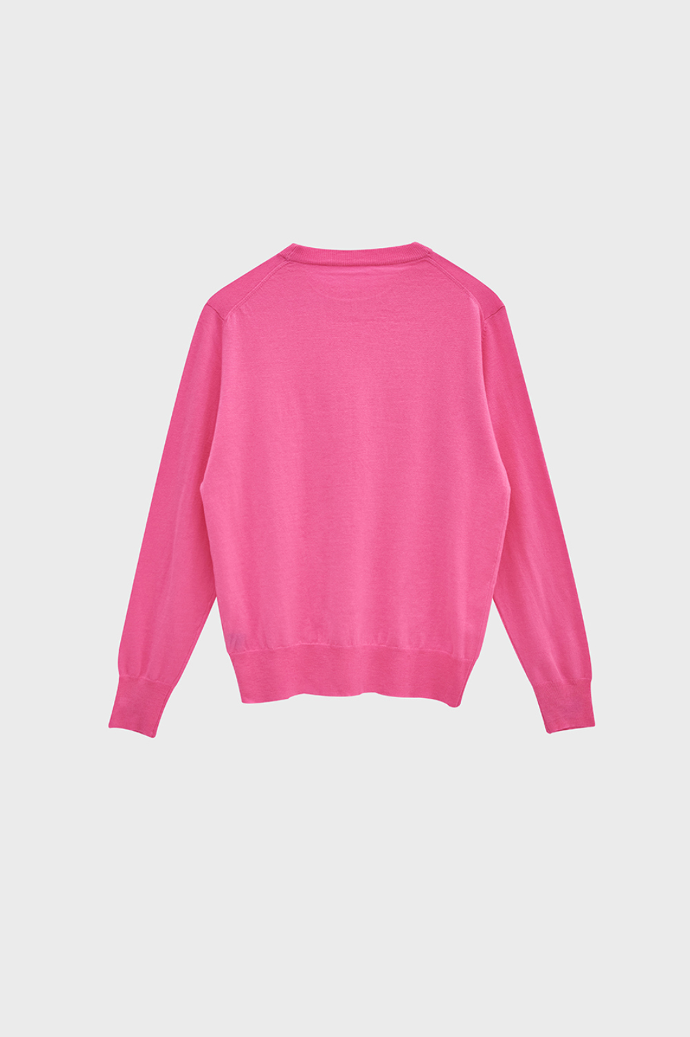 긴팔 티셔츠 핑크 색상 이미지-S1L4